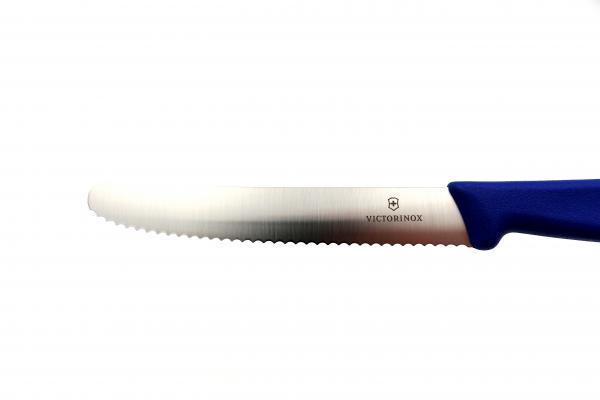 Tomaten-Brötchenmesser Victorinox SwissClassic blau